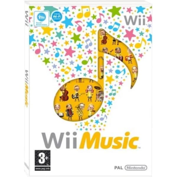 TV-spel - Nintendo - Wii Music - Äventyr - Interaktivt musikspel - PEGI 3+- USED