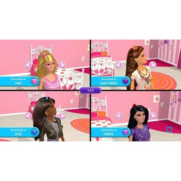 Barbie Dreamhouse Party Wii-konsolspel- USED