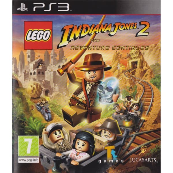Lego Indiana Jones The Adventure Continues Playstation 3 PS3 (Begagnad)
