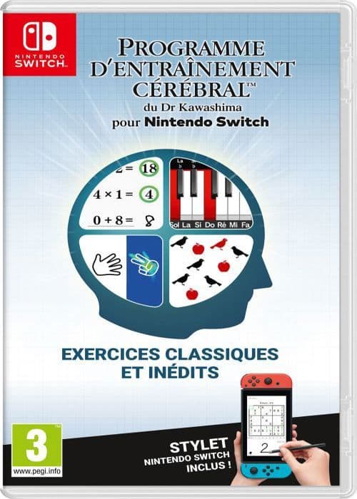 TV-spel - Nintendo - Brain Training Program - Edutainment - 1 till 2 spelare - PEGI 3+- USED