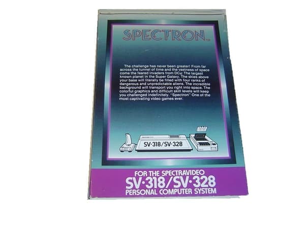 Begagnat Spectron SVI Spectravideo 318 328 Kassett Komplett