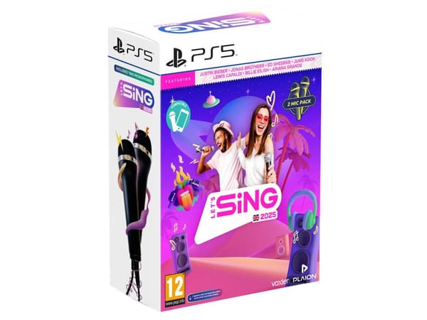 Lets Sing 2025 - Double Mic Bundle (playstation 5) (Playstation 5)