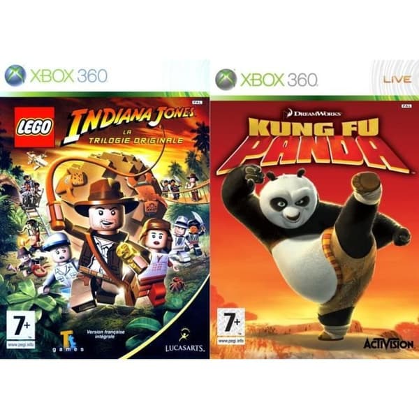 Pack 2 XBOX 360-spel- REFURBISHED