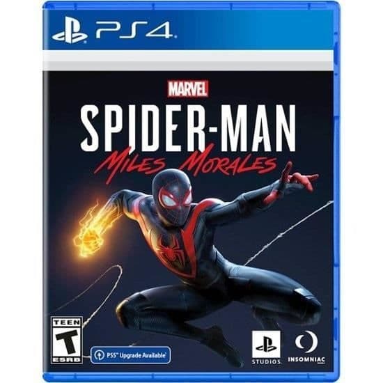 Videospel - Sony Interactive - Marvel's Spider-Man: Miles Morales - PS4 - Standardutgåvan - PEGI 12+