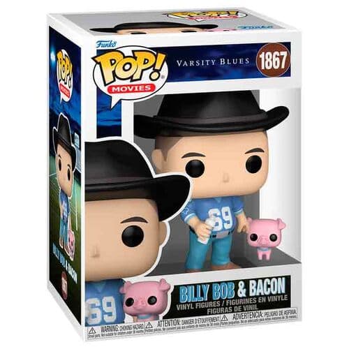 Funko Pop! Movies: Varsity Blues - Billy Bob  Bacon #1867 Vinyl Figures (3DS)