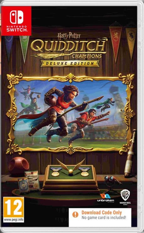 Nsw Harry Potter: Quidditch Champions - Deluxe Edition (code In A Box) (3DS)