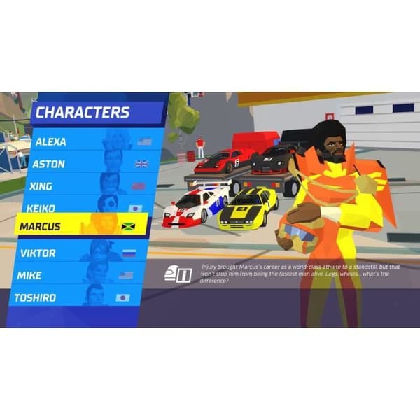 Hotshot Racing Switch-spel