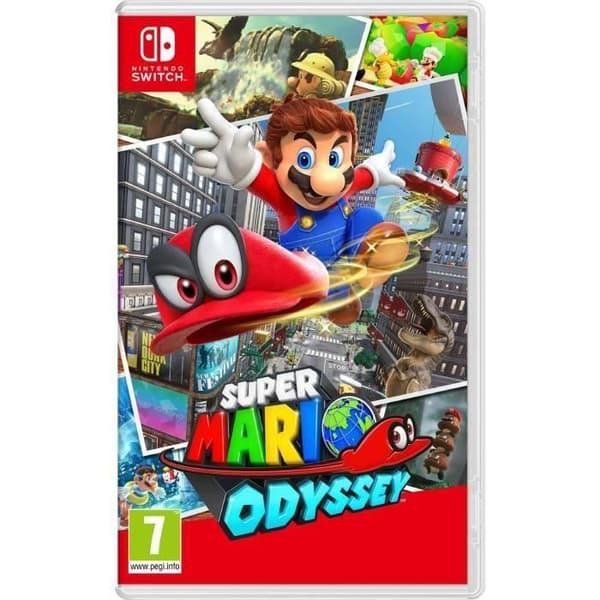 Super Mario Odyssey Switch Game- USED