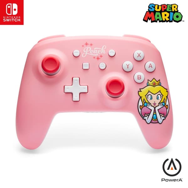 PowerA Wireless Controller  Princess Peach Pink (Nintendo Switch) (Nintendo Switch)