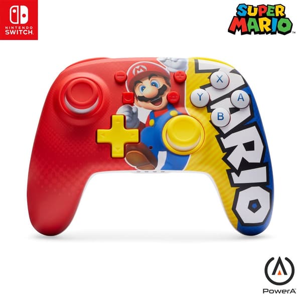 PowerA Nano Enhanced Wireless Controller - Mario Victory (Nintendo Switch) (Nintendo Switch)