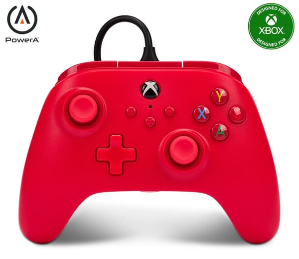 PowerA PowerA Wired Controller for Xbox Series X - S - Red (Xbox Series X)