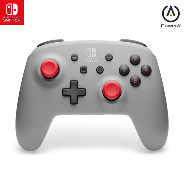 PowerA Wireless Controller  Retro Grey (Nintendo Switch) (Nintendo Switch)