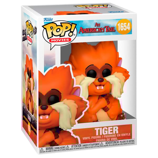 Funko Pop! Movies: An American Tail - Tiger #8203; #1654 Vinyl Figure (3DS)
