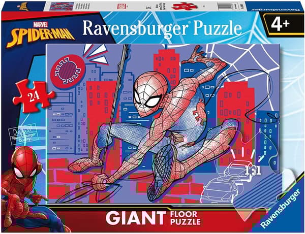 Ravensburger Giant Floor Puzzle Marvel: Spider-man - Spider-man The Superhero (24pcs) (3088) (3DS)