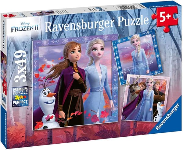 Ravensburger Puzzle Disney: Frozen 2 - The Journey Starts (3x49pcs) (5011) (3DS)