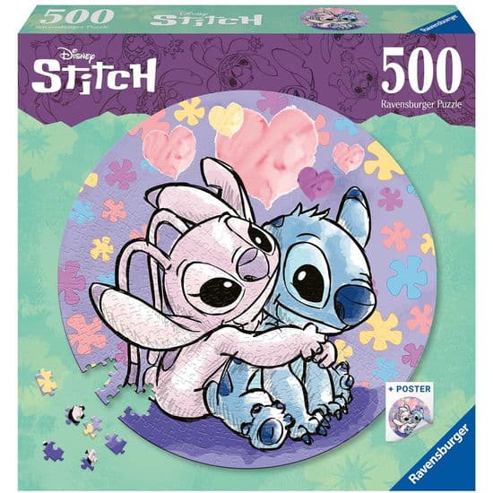 Ravensburger Puzzle Disney: Stitch  Angel (500pcs) (17581) (3DS)
