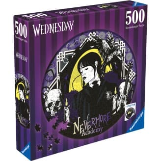 Ravensburger Puzzle: Wednesday - Nevermore Academy (500pcs) (17573) (3DS)