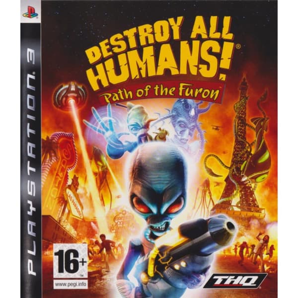 Destroy All Humans Path of the Furon Playstation 3 PS3 (Begagnad)