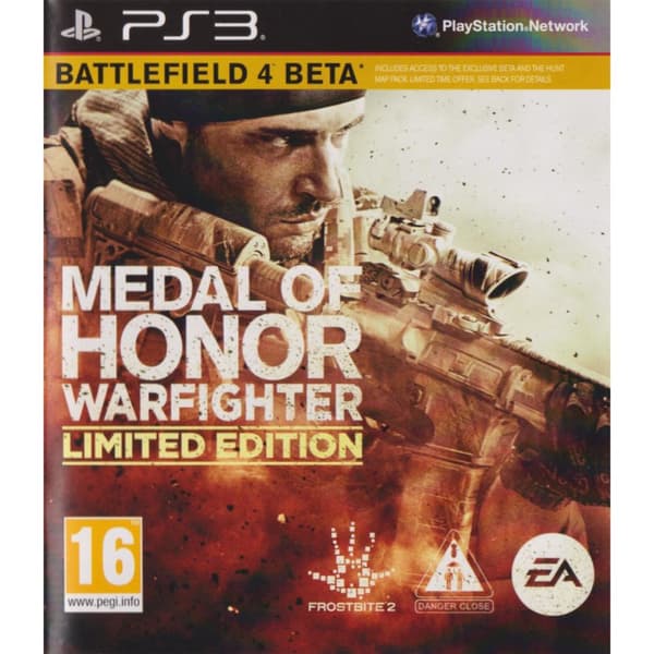 Medal of Honor Warfighter Limited Edition Playstation 3 PS3 Nordic (Begagnad)