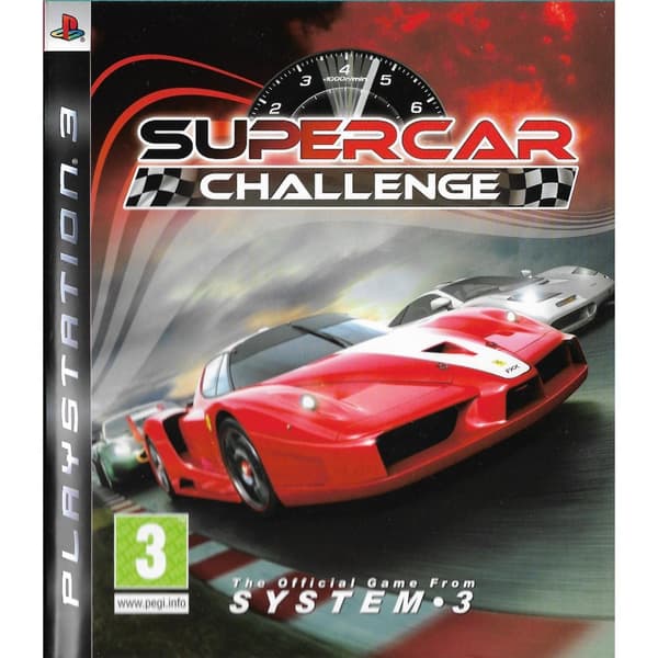 Supercar Challenge Playstation 3 PS3 (Begagnad)