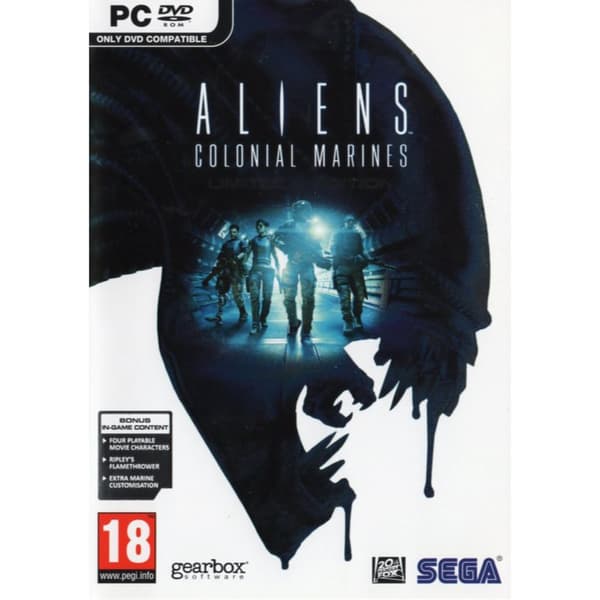 Aliens Colonial Marines Limited Edition PC DVD (Brukt)