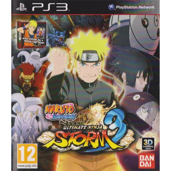 Naruto Shippuden Ultimate Ninja Storm 3 Playstation 3 PS3 Nordic (Brugt)
