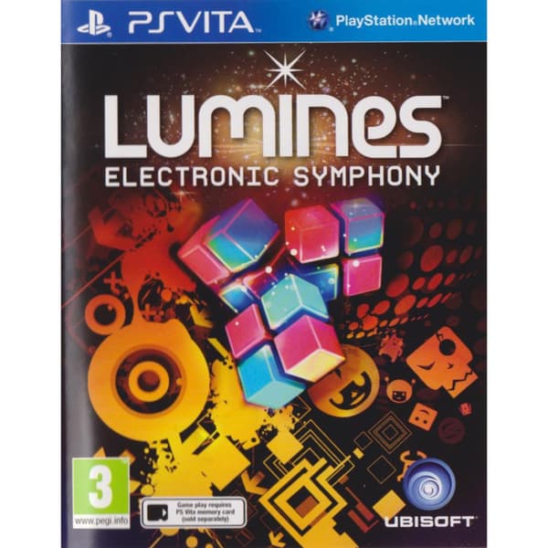 Lumines Electronic Symphony Playstation PS Vita (Brugt)