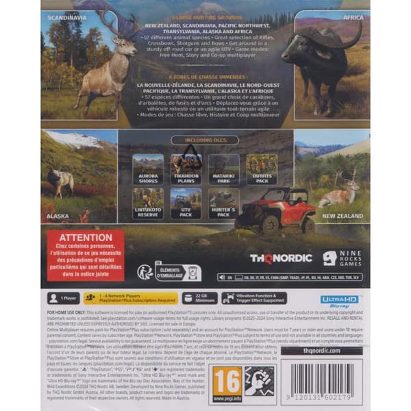 Way of the Hunter Wild Expeditions Playstation 5 PS5