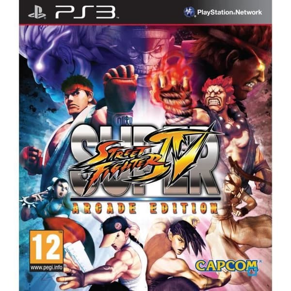 SUPER STREET FIGHTER IV ARCADE EDITION / PS3-spel- USED