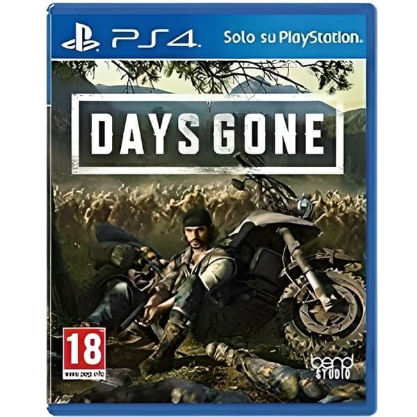 TV-spel - PlayStation - Days Gone - Öppen värld - Dynamiska miljöer - PEGI 7+- USED