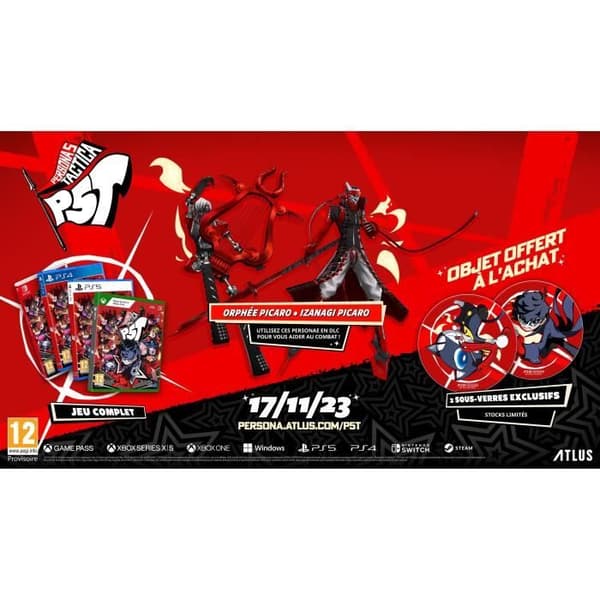 Persona 5 Tactica - Nintendo Switch-spel