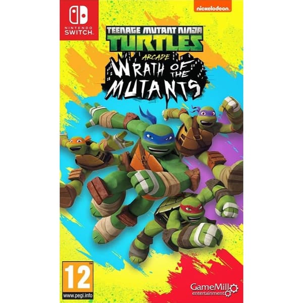 Teenage Mutant Ninja Turtles Arcade Wrath of the Mutants Nintendo Switch