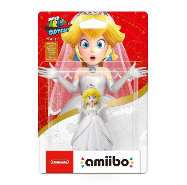 NY! Peach Wedding Amiibo  Nintendo Switch