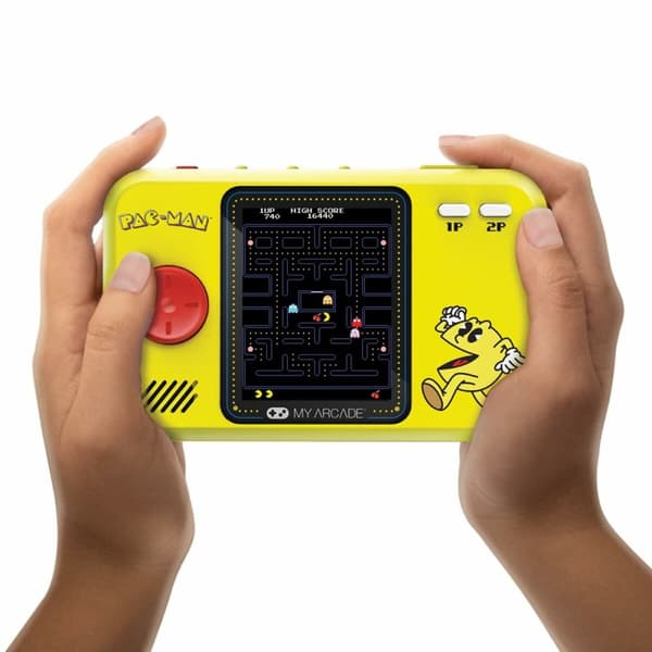Bärbar spelkonsol My Arcade Pocket Player PRO - Pac-Man Retro Games Gul
