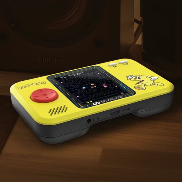 Kannettava pelikonsoli My Arcade Pocket Player PRO - Pac-Man Retro Games Keltainen