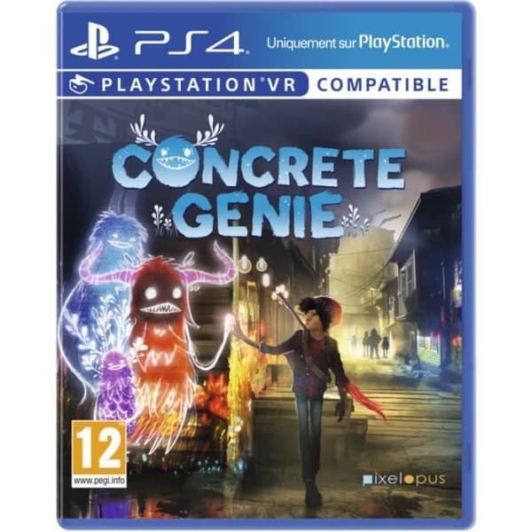 PS4-spel - Sony - Concrete Genie - Äventyr - PSVR-kompatibelt - Blu-Ray- USED