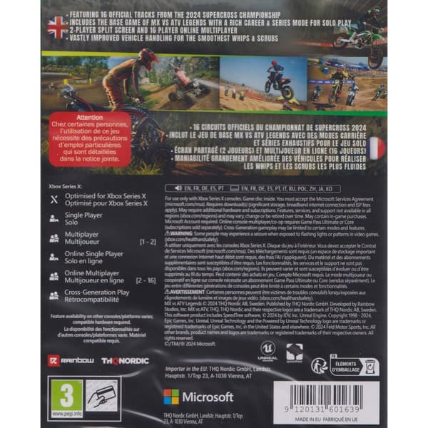 MX vs ATV Legends - 2024 Monster Energy Supercross Edition Xbox Series X