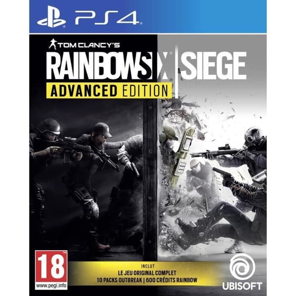 Rainbow Six Siege - Advanced Edition PS4-spel- USED
