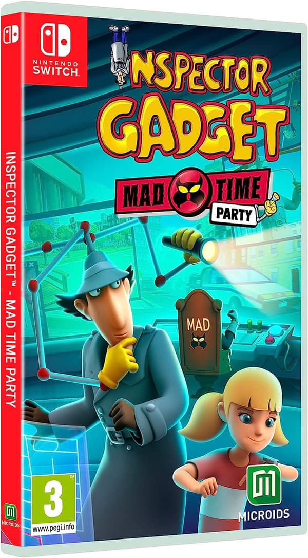 Inspector Gadget: Mad Time Party (Code in Box) (Nintendo Switch)