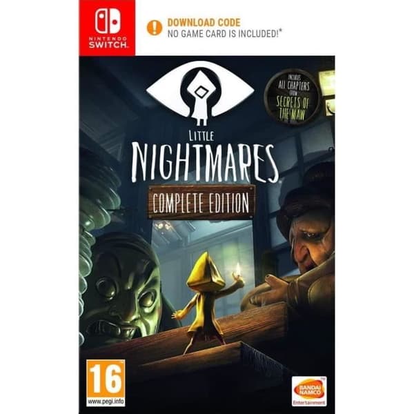 Little Nightmares Complete Edition Nintendo Switch Game - Kod i en låda