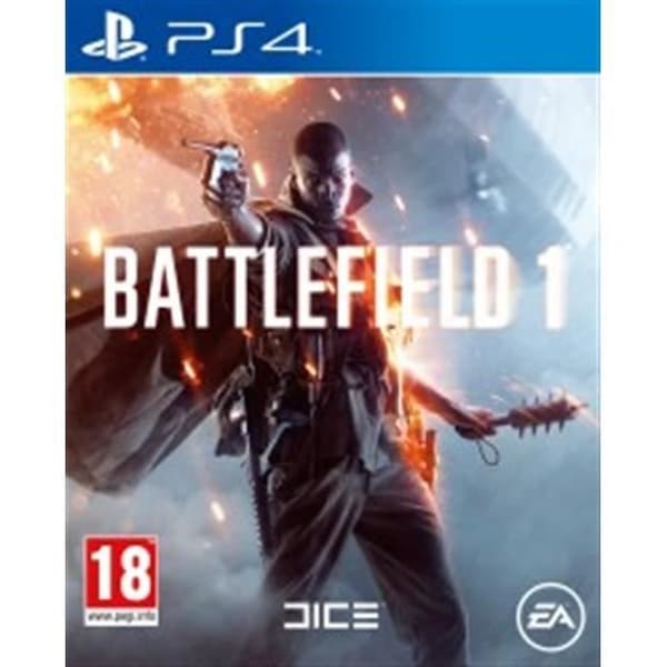 Spel - EA Electronic Arts - Battlefield 1 - PS4 - Blu-Ray - Online - 18+ - Unga vuxna- USED