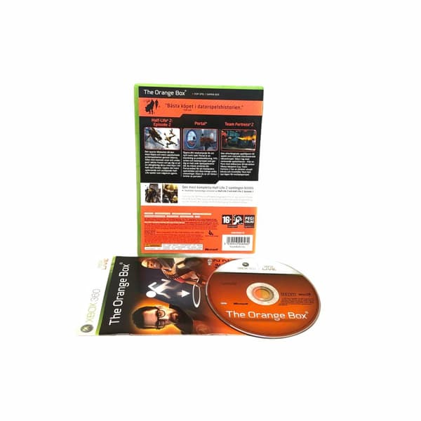 The Orange Box Portal Half Life 2 Ep 2 Team Fortress 2 Svenska versionen 360