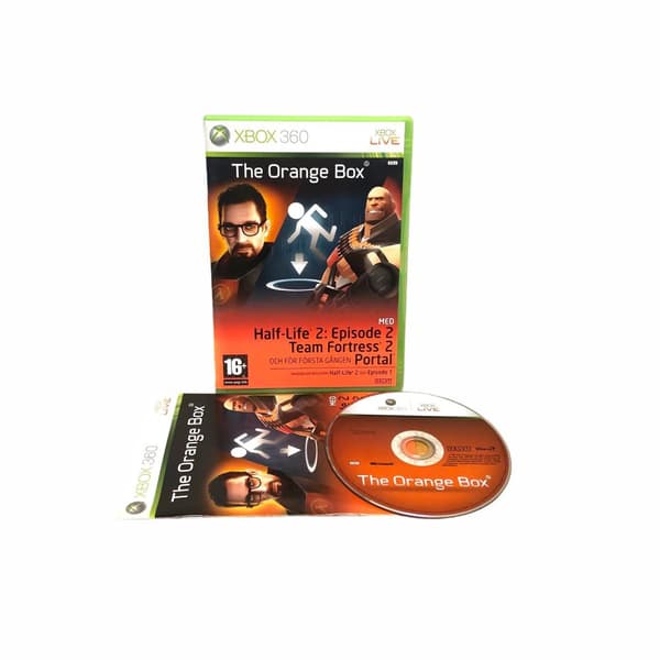 The Orange Box Portal Half Life 2 Ep 2 Team Fortress 2 Svenska versionen 360