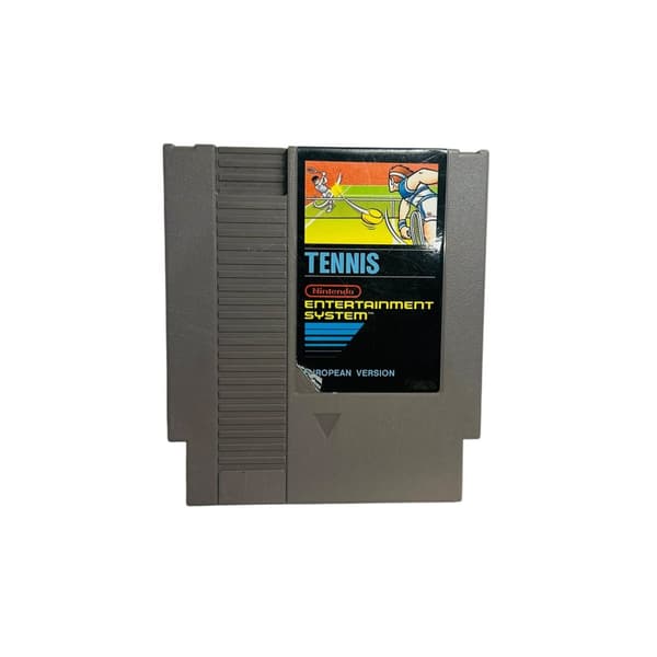Tennis (Omärkt 3 skruvar /Etikettskada Nintendo NES)