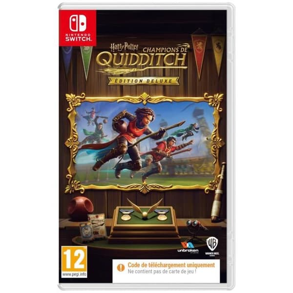Harry Potter: Quidditch Champions - Nintendo Switch-spel (kod i kartong)