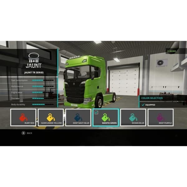 Truck Driver Game Switch
