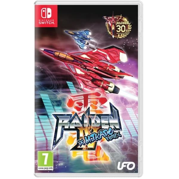 Arcadespel Raiden IV x MIKADO REMIX för Nintendo Switch