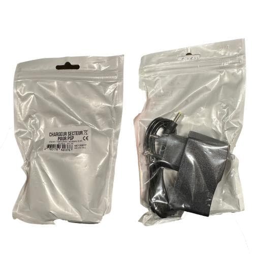 AC Charger PSP 1000/2000/3000 (in FG bag + label) (Nintendo Switch)