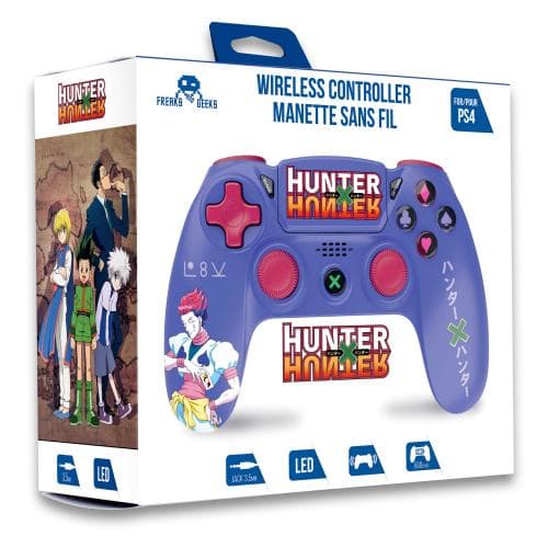 Hunter x Hunter-Wireless Controller for PS4 with 3,5mm jack slot - Purple - Hisoka (PlayStation 4)