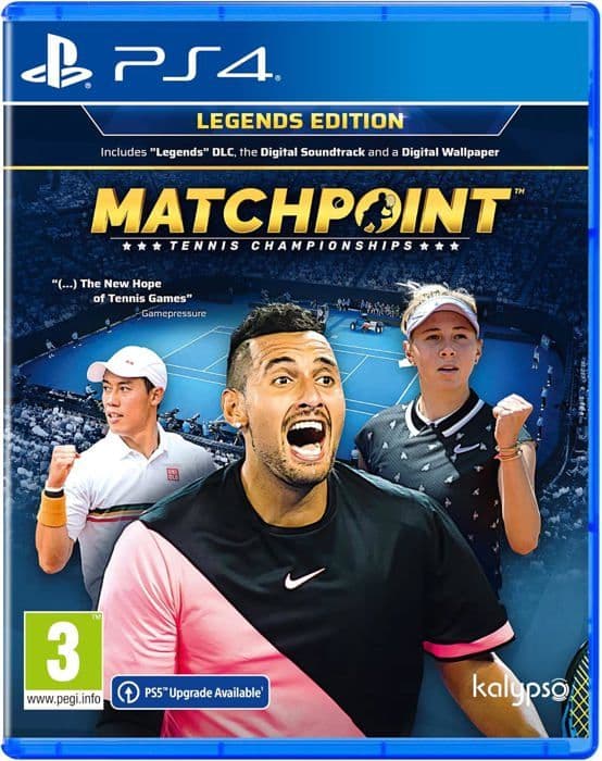 Matchpoint Tennis Championships Legends Edition /PS4